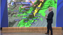 AccuWeather: Brief warmup with rain showers Wednesday
