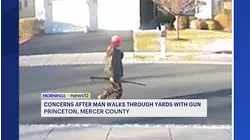 Police ask for help identifying man caught on camera carrying gun in South Brunswick