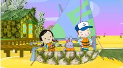 Pineapple Boats