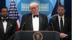 Trump shares remarks following incident at White House Correspondents' Dinner