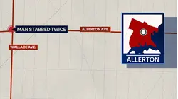 Man stabbed in the back in Allerton; suspects on the run