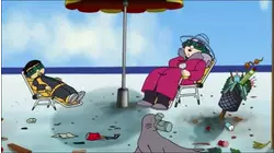 Tourists in Antactica
