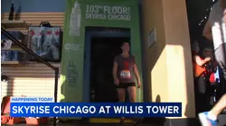 Stair-climbers ascend Willis Tower for 17th annual 'Skyrise Chicago'