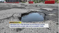 Drivers call for repairs as potholes frustrate motorists along Second Avenue in Sunset Park