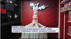 Valencia Bakery's 'Benito Cake' goes viral after Bad Bunny video