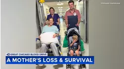 ABC7 Great Chicago Blood Drive: A mother's loss and survival