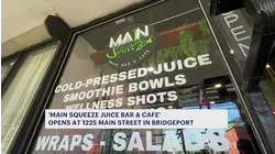 Newly opened Downtown Bridgeport business offers variety of healthy foods and drink options