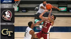 Florida State vs. Georgia Tech Condensed Game | 2020-21 ACC Men's Basketball