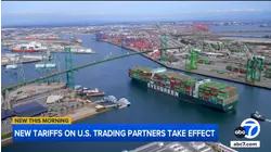 Trump's sweeping new tariffs take effect, risking price increases for everyday goods