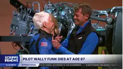 Wally Funk, aviation pioneer who finally reached space at 82, dies at 87