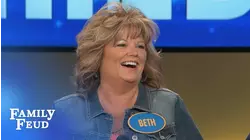 Let it go, BETH! | Family Feud