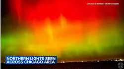 Northern lights seen across Chicago area