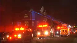 Crews battle rowhome fire in South Philadelphia
