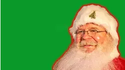 Portrait of a Santa Claus