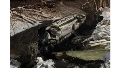 Blooming Grove police officer injured in on-duty rollover crash