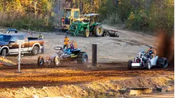 Funny Car Dirt Drags!