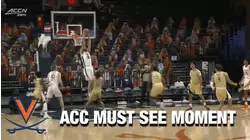 Virginia's Jay Huff Throws Down The Reverse Jam | ACC Must See Moment