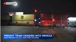 Man killed, other injured in crash with freight train in Blue Island, CSX said