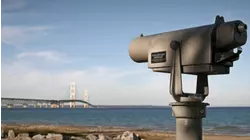 Mackinac Bridge, Michigan featuring Nick Colionne