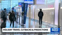 Holiday travel cutbacks and predictions