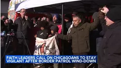 Faith leaders rally on SW Side as immigration raid fears continue