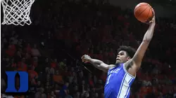Duke's Vernon Carey Jr. Throws Down The 1-Hand Jam