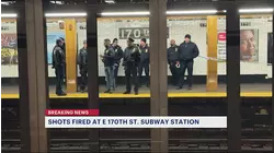 Shots fired inside East 170th Street subway station