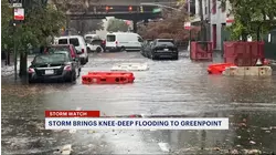 Tracking storm conditions in Greenpoint