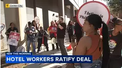Hampton Inn hotel workers ratify new contract agreement after Philadelphia strike