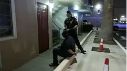 Man with Gun Disarmed