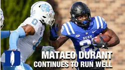 Duke RB Mateao Durant Continues To Run Well