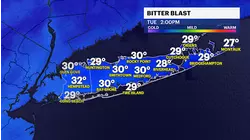 BITTER BLAST: Veterans Day winter-like feel plus first flurries chance