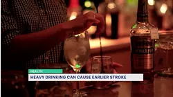 Heavy drinking can cause more severe stroke, study finds