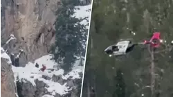 Video Shows Dramatic Rescue of 2 Hikers Stuck on Nevada Cliff
