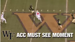 Wake Forest DB Zion Keith Takes The INT Back To The House
