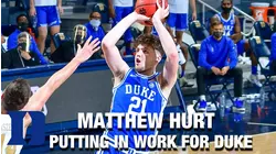 Duke's Matthew Hurt: Putting In Work For The Blue Devils