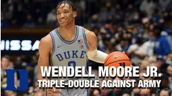 Wendell Moore Jr. Records Duke's 5th Triple-Double In School History