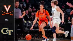 Virginia vs. Georgia Tech Women's Basketball Highlight (2021-22)