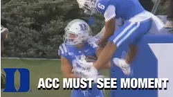 Duke QB Riley Leonard Opens Game vs. North Carolina A&T With A Bang | ACC Must See Moment