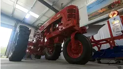 Local almond grower restores vintage agriculture equipment