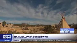 'We're at war': Locals protest border construction inside Big Bend National Park