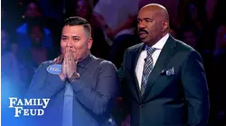 YES!!! Santanas SCORE!!! | Family Feud