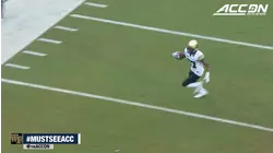 Wake Forest's Nasir Greer Interception Return Touchdown vs. Duke