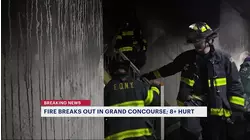 Concourse Village fire forces residents into the street to escape