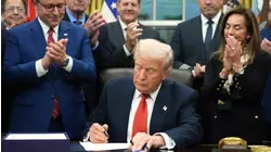 President Trump signs government funding bill, ending longest shutdown in US history