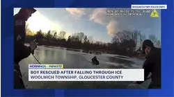Boy saved from freezing water by Woolwich Township police