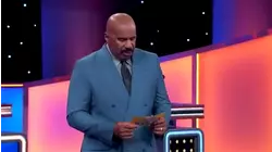 Kristine's got no time for Steve Harvey! | Family Feud