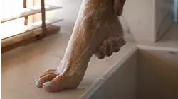 Billions of bacteria live on your feet, so how often should you wash them?