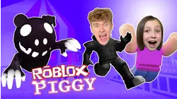 WHO Is Roblox PIGGY? Chapter 8 Carnival with Kjar Crew!