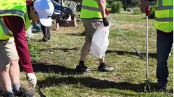 Faith, service and community: Volunteers clean up Spring Valley Memorial Park